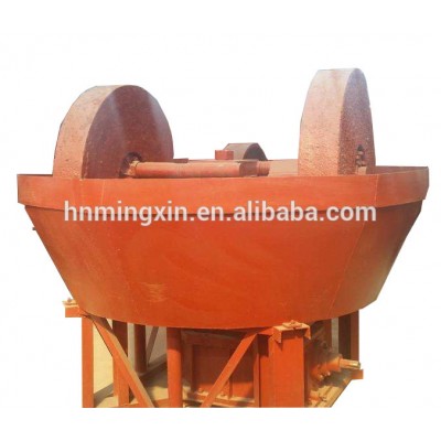 Gold Grinder Mill Wet Pan Grinding Wheel Machine