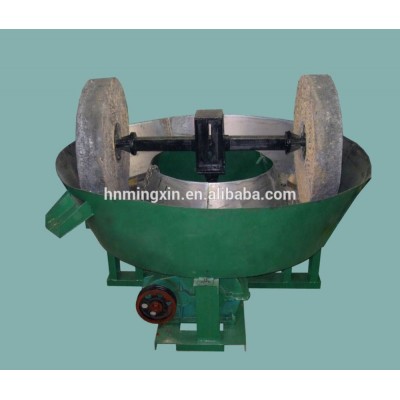 Wet Pan Edge Runner Mill Stone Gold Grinding Grinder Machine