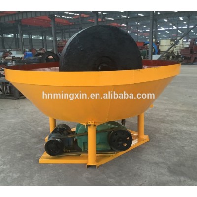 Wet Pan Edge Runner Mill Stone Grinder Grinding Machine